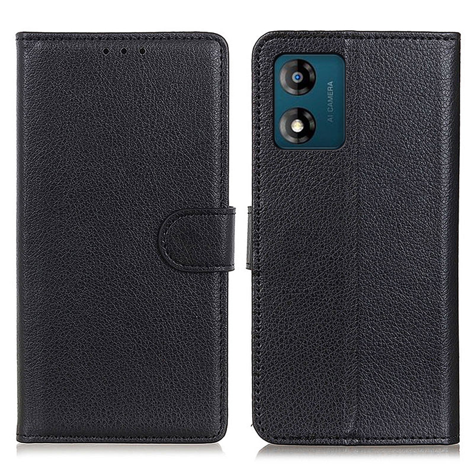 Full Protection Phone Case for Motorola Moto E13 4G Litchi Texture Flip Wallet Stand Cell Phone Cover Full Protection Phone Case for Motorola Moto E13 4G Litchi Texture Flip Wallet Stand Cell Phone Cover